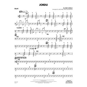 Jordu (arr. Michael Mossman) - Drums