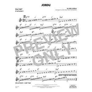 Jordu (arr. Michael Mossman) - Bb Solo Sheet