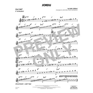 Jordu (arr. Michael Mossman) - Eb Solo Sheet