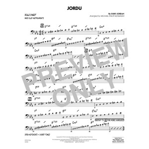 Jordu (arr. Michael Mossman) - Bass Clef Solo Sheet