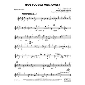 Have You Met Miss Jones? (arr. Michael Mossman) - Part 1 - Alto Sax
