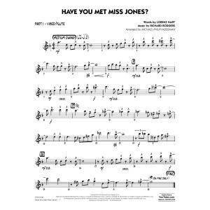 Have You Met Miss Jones? (arr. Michael Mossman) - Part 1 - Vibes/Flute