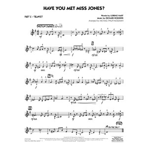 Have You Met Miss Jones? (arr. Michael Mossman) - Part 2 - Trumpet
