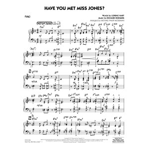 Have You Met Miss Jones? (arr. Michael Mossman) - Piano