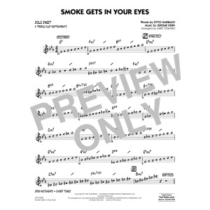 Smoke Gets In Your Eyes (arr. Mike Tomaro) - C Solo Sheet