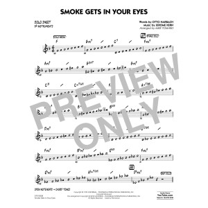 Smoke Gets In Your Eyes (arr. Mike Tomaro) - Bb Solo Sheet