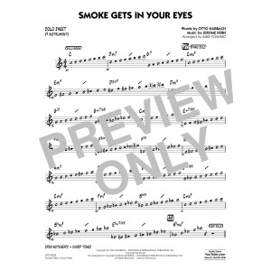 Smoke Gets In Your Eyes (arr. Mike Tomaro) - Eb Solo Sheet