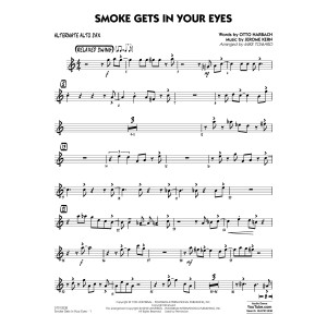 Smoke Gets In Your Eyes (arr. Mike Tomaro) - Alternate Alto Sax