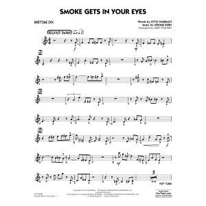 Smoke Gets In Your Eyes (arr. Mike Tomaro) - Baritone Sax