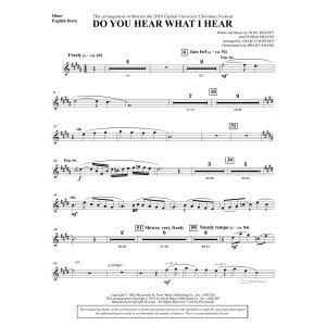 Do You Hear What I Hear (arr. Craig Courtney) - Oboe/English Horn