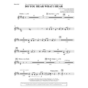Do You Hear What I Hear (arr. Craig Courtney) - F Horn 1 & 2