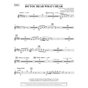 Do You Hear What I Hear (arr. Craig Courtney) - Bb Trumpet 1/Flugelhorn