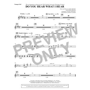 Do You Hear What I Hear (arr. Craig Courtney) - Bb Trumpet 2,3