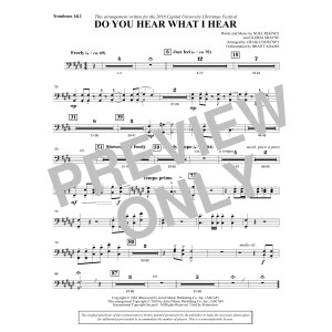 Do You Hear What I Hear (arr. Craig Courtney) - Trombone 1 & 2