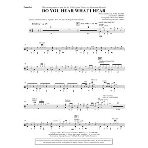 Do You Hear What I Hear (arr. Craig Courtney) - Drums