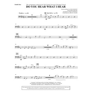 Do You Hear What I Hear (arr. Craig Courtney) - Double Bass