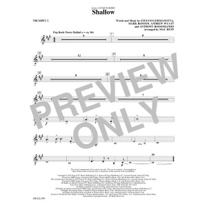 Shallow (from A Star Is Born) (arr. Mac Huff) - Trumpet 2