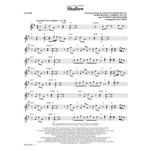 Shallow (from A Star Is Born) (arr. Mac Huff) - Guitar