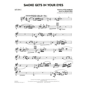 Smoke Gets In Your Eyes (arr. Roger Holmes) - Alto Sax 2