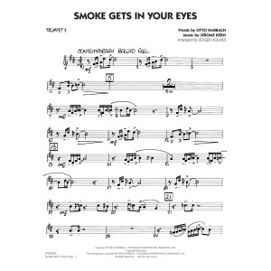 Smoke Gets In Your Eyes (arr. Roger Holmes) - Trumpet 3