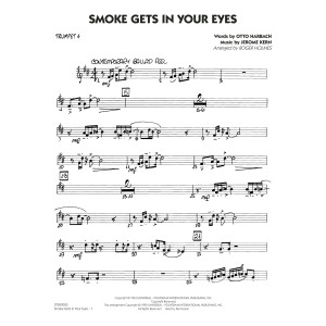 Smoke Gets In Your Eyes (arr. Roger Holmes) - Trumpet 4
