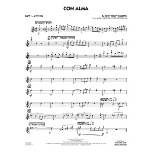 Con Alma (arr. Michael Mossman) - Part 1 - Alto Sax