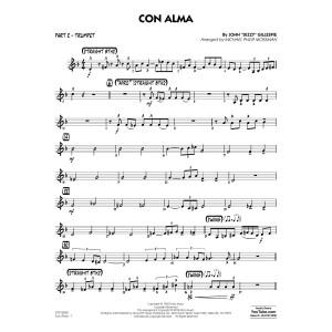 Con Alma (arr. Michael Mossman) - Part 2 - Trumpet