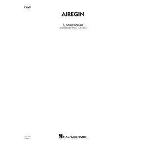 Airegin (arr. Mike Tomaro) - Piano