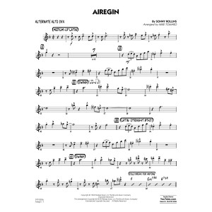 Airegin (arr. Mike Tomaro) - Alternate Alto Sax