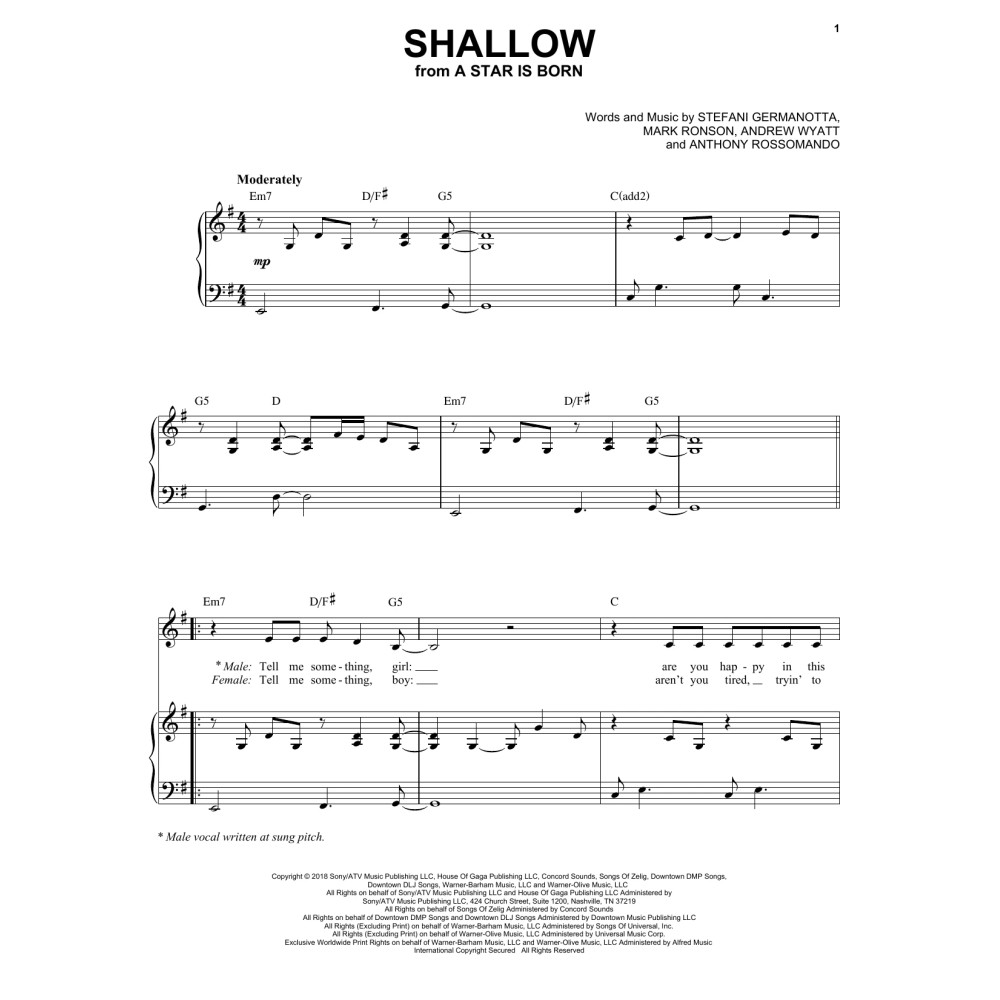 Shallow (from A Star Is Born)