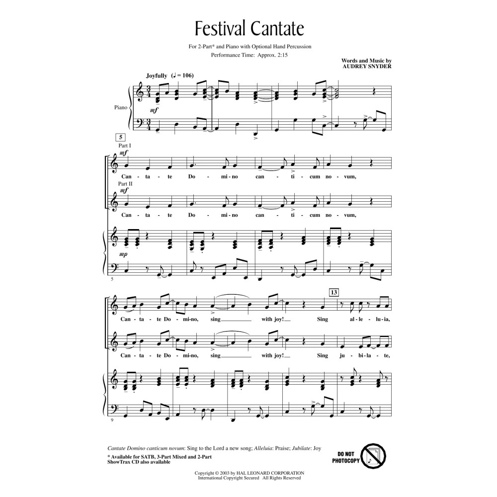Festival Cantate