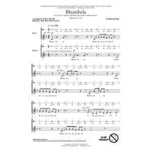 Bhombela (arr. Will Skaff)