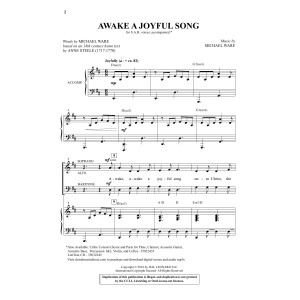 Awake A Joyful Song
