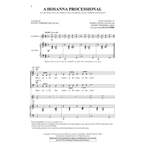 A Hosanna Processional (arr. Stacey Nordmeyer)