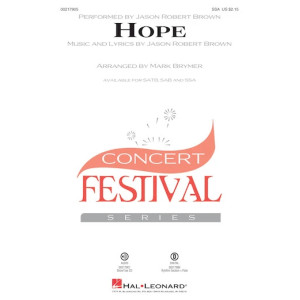 Hope (from How We React and How We Recover) (arr. Mark Brymer)