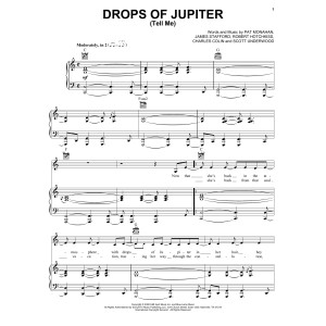 Drops Of Jupiter (Tell Me)