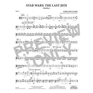 Star Wars: The Last Jedi (Medley) (arr. Robert Longfield) - Viola