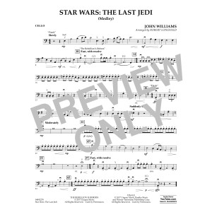 Star Wars: The Last Jedi (Medley) (arr. Robert Longfield) - Cello