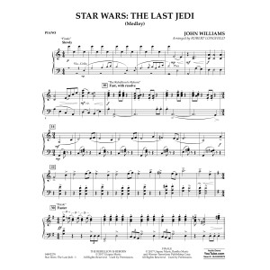 Star Wars: The Last Jedi (Medley) (arr. Robert Longfield) - Piano