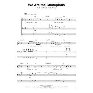 We Are The Champions
