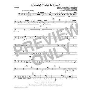 Alleluia! Christ Is Risen! - Timpani