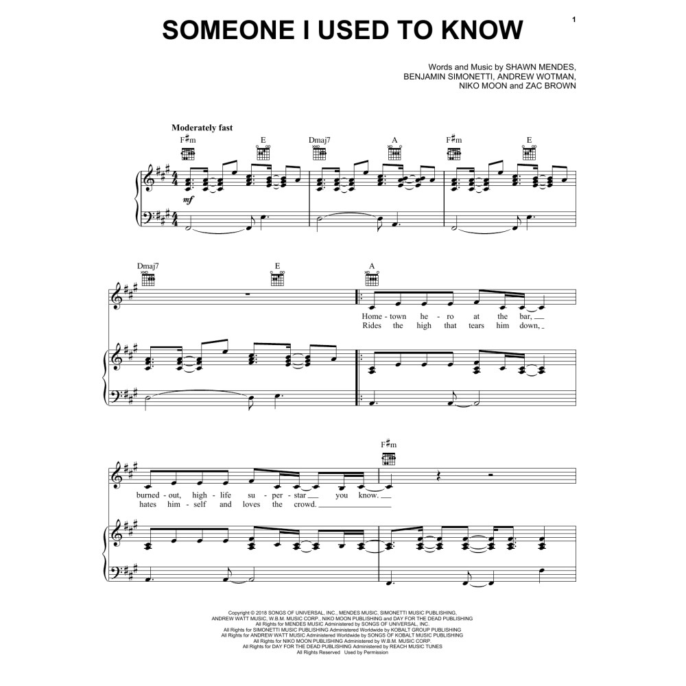 Someone I Used To Know