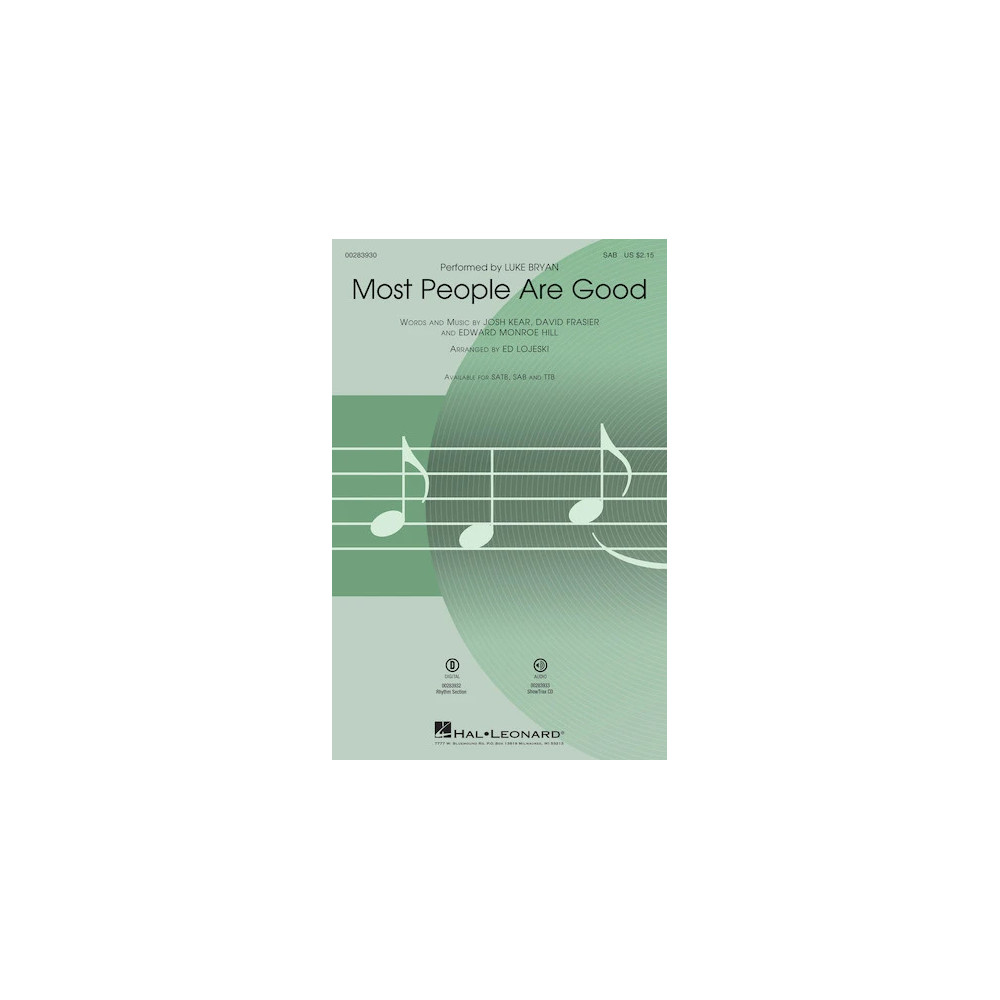 Most People Are Good (arr. Ed Lojeski)