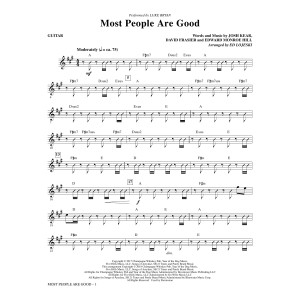Most People Are Good (arr. Ed Lojeski) - Guitar