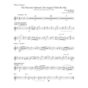 The Heavens Opened The Angels Filled the Sky - Oboe d'amore