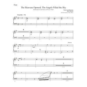 The Heavens Opened The Angels Filled the Sky - Harp