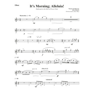 It's Morning Alleluia! - Oboe