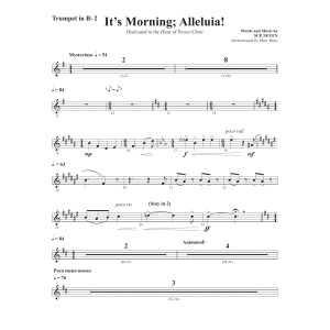 It's Morning Alleluia! - Trumpet 2 in Bb