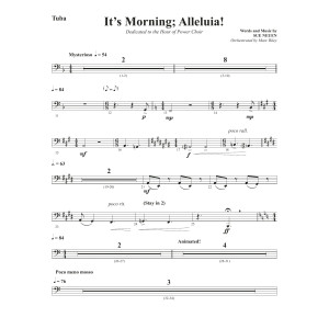 It's Morning Alleluia! - Tuba