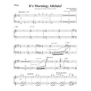 It's Morning Alleluia! - Harp